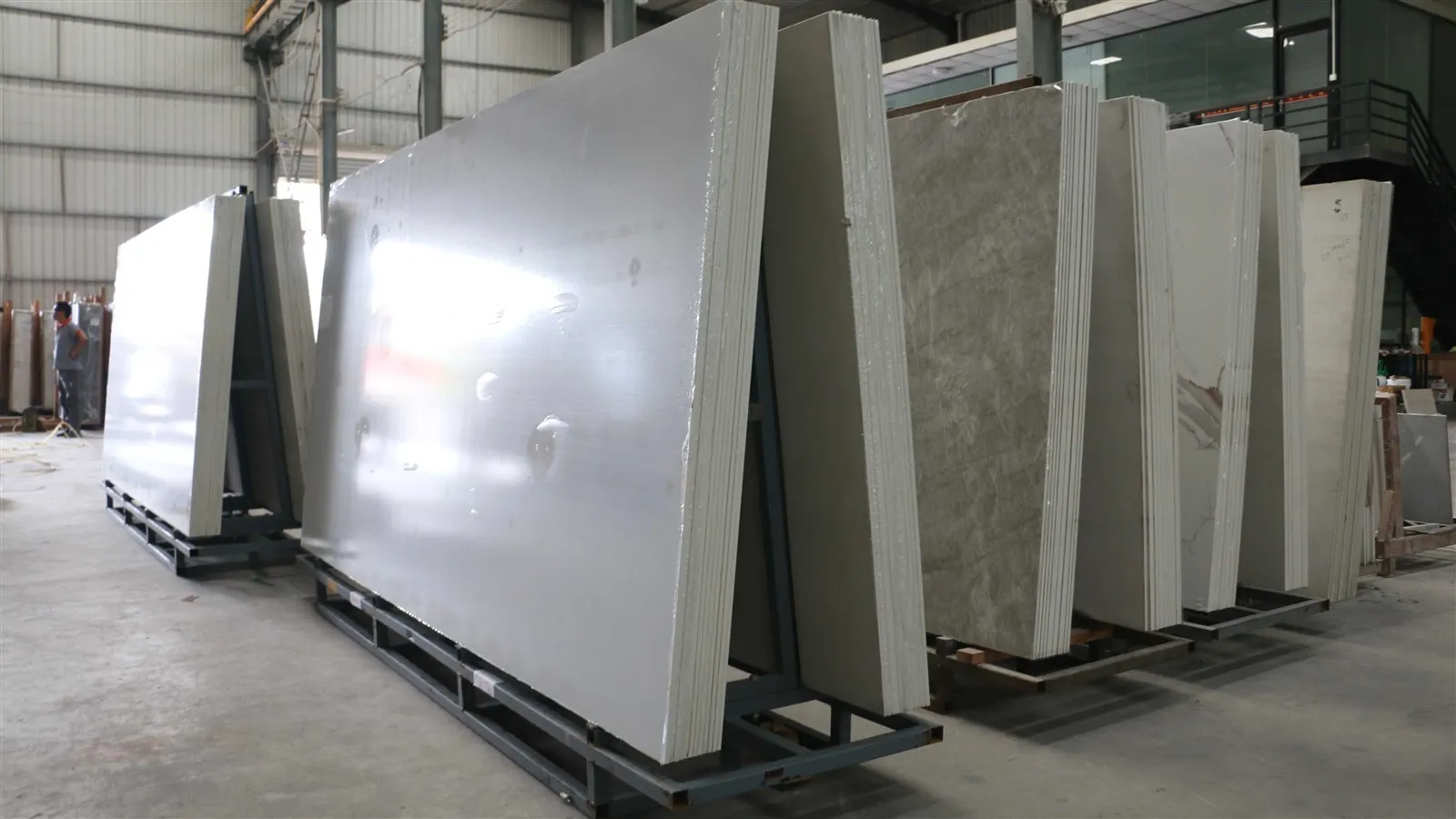 Big format stone countertops Big format stone countertops